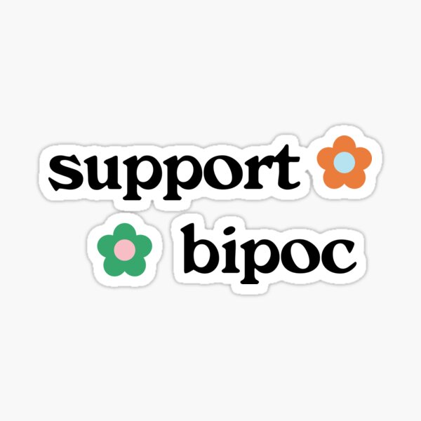 Aperçu de l'œuvre Soutenir le BIPOC créée et vendue par SSFootball.