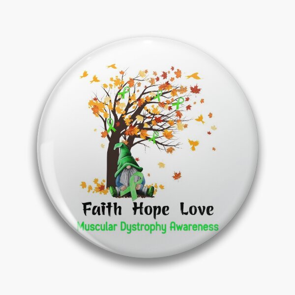 Item preview, Muscular Dystrophy Awareness Faith Hope Love designed and sold by GennieShop.