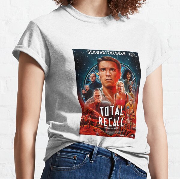 Total Recall 30th Anniversary Movie film Terminator Halloween Christmas Classic T-Shirt