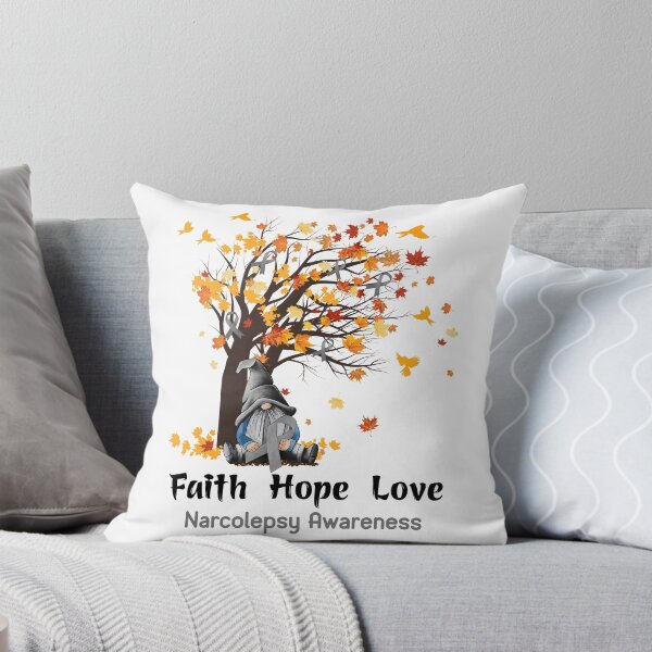 Item preview, Narcolepsy Awareness Faith Hope Love designed and sold by GennieShop.