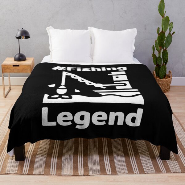Item preview, Born To Be A Fishing Legend designed and sold by Hashtagzzz.