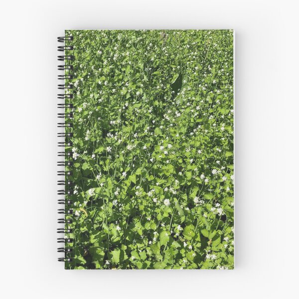 Item preview, Wild White Flowers Greens Lakeside Ontario in Sunlight designed and sold by HppyStrngHelthy.