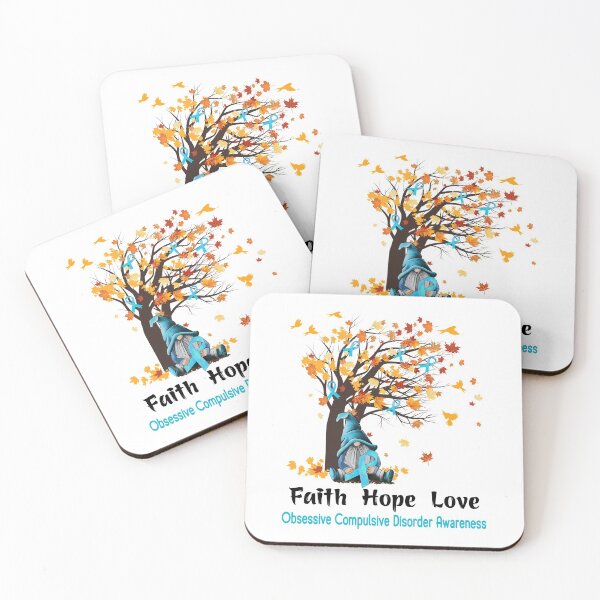 Item preview, Obsessive Compulsive Disorder Awareness Faith Hope Love designed and sold by GennieShop.