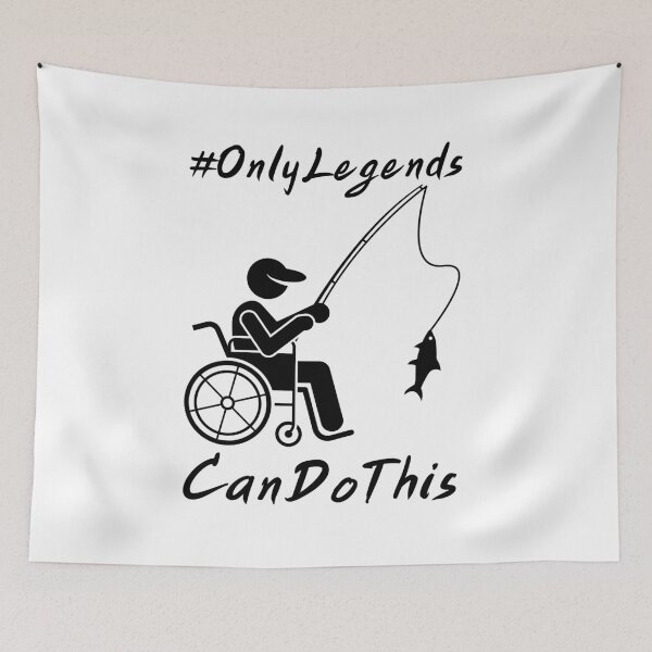 Item preview, Born To Be A Fishing Legend designed and sold by Hashtagzzz.