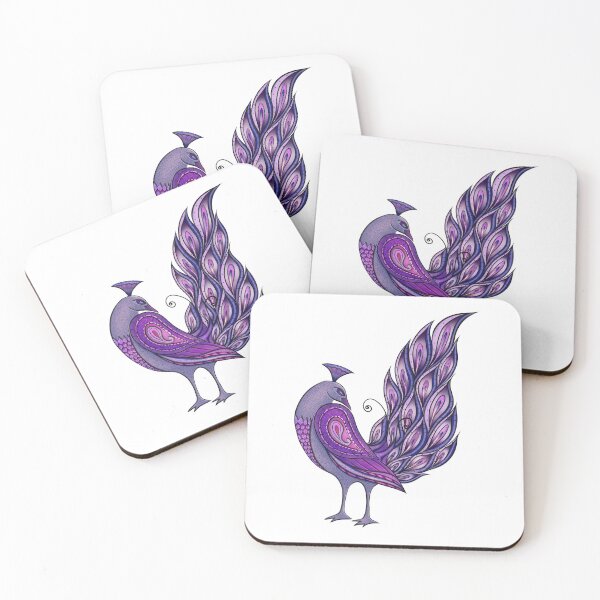 Item preview, Peacock purple color scheme design by Kasey Dutton designed and sold by Caummon Thread.