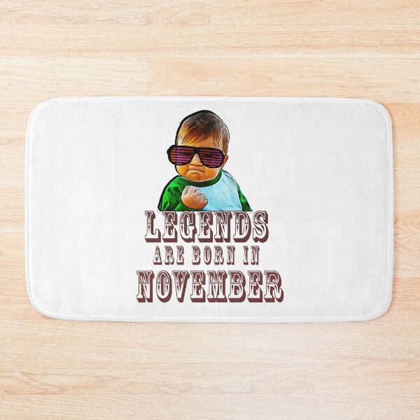Item preview, Legends are born in November designed and sold by Nikmay Design.