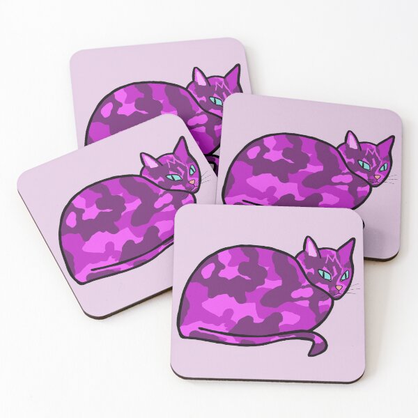 Aperçu de l'œuvre Chat Calico Violet créée et vendue par ArtbyMel.