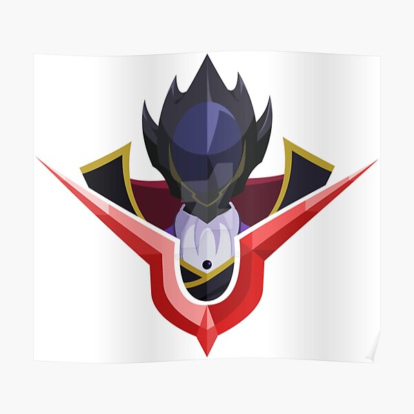 Code Geass Zero Posters Redbubble