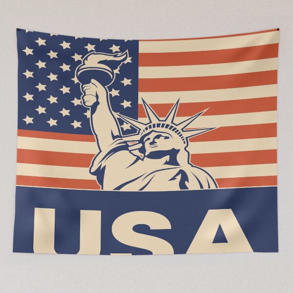 Item preview, Liberty Statue Poster designed and sold by Peekonet.