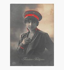 Fräulein Feldgrau Photographic Print