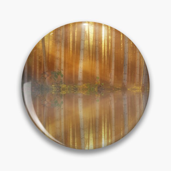 Item preview, Golden Natural Foggy Scene Design - Nature Scenes Gifts designed and sold by FreedomUniverse.