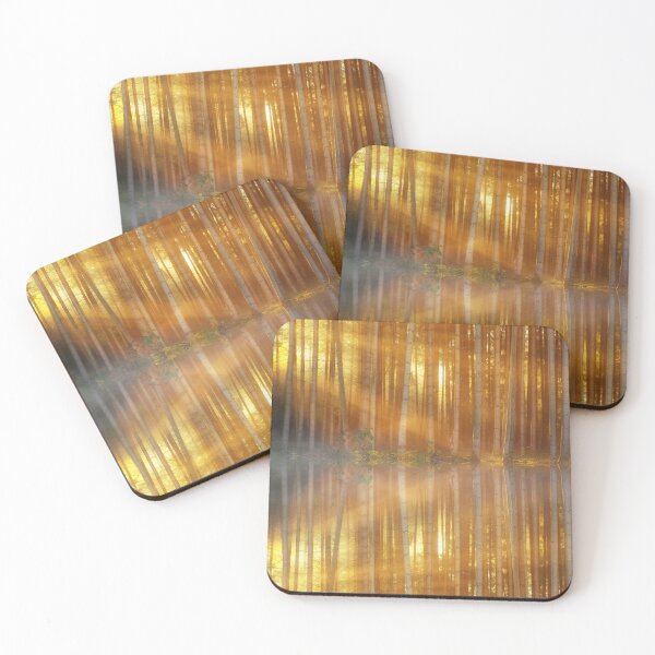 Item preview, Golden Natural Foggy Scene Design - Nature Scenes Gifts designed and sold by FreedomUniverse.