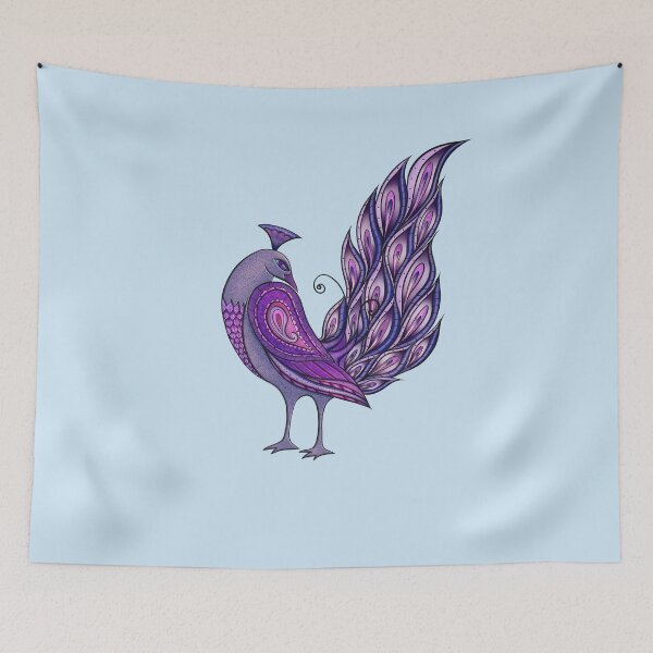 Item preview, Peacock purple color scheme design by Kasey Dutton designed and sold by Caummon Thread.