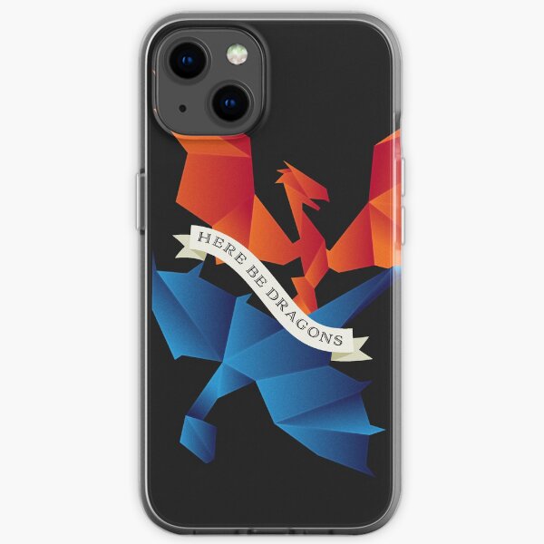 Style SCP1762 Here Be Dragons, Where the Dragons Went Phone Case, Notebook iPhone Soft Case