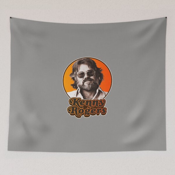 Item preview, Retro Kenny Rogers Country Tribute designed and sold by aliciaictgrace.