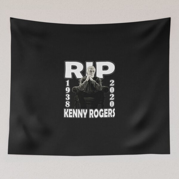 Item preview, RIP Kenny Roger T Shirt Kenny Rogers Rip Kenny Rogers 1938 to 2020 designed and sold by aliciaictgrace.