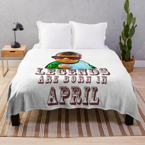 Item preview, Legends are born in April designed and sold by Nikmay Design.