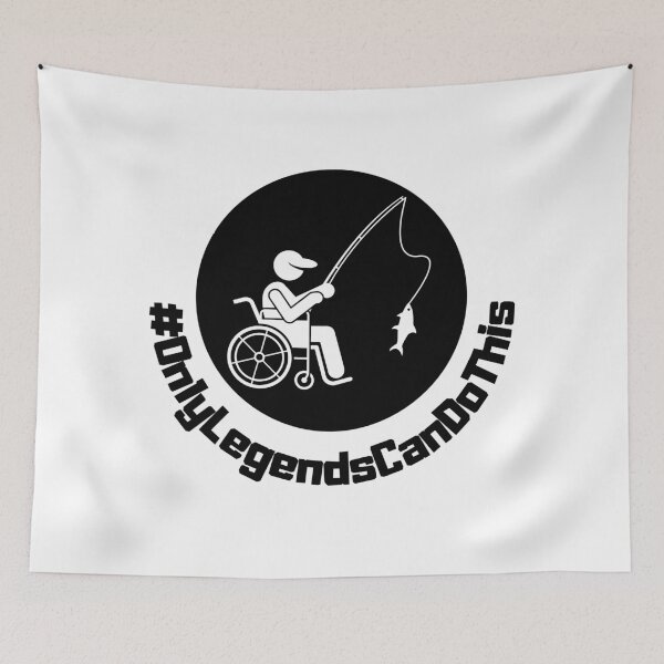 Item preview, Born To Be A Fishing Legend designed and sold by Hashtagzzz.