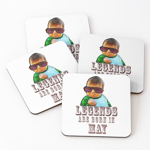 Item preview, Legends are born in May designed and sold by Nikmay Design.