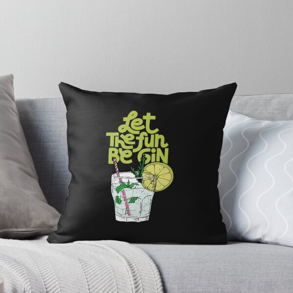 Item preview, Let The Fun Be Gin Funny Gin Tonic Love Alcohol Party designed and sold by SeleneFrances.