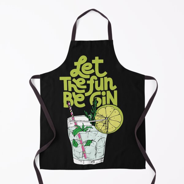 Item preview, Let The Fun Be Gin Funny Gin Tonic Love Alcohol Party designed and sold by SeleneFrances.