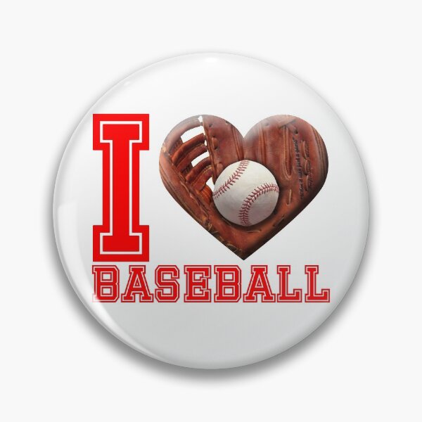 Artikelvorschau, I Love Heart Baseballhandschuh und Ball entworfen und verkauft von iheartsport.
