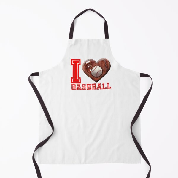 Item preview, I Love Heart Baseball Glove and Ball designed and sold by iheartsport.