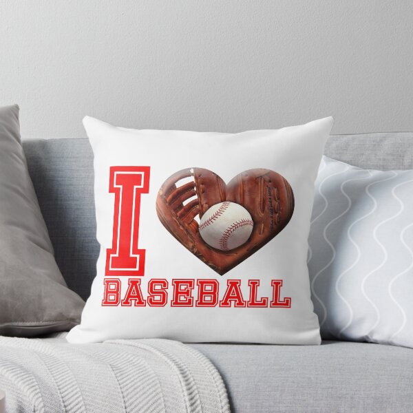 Item preview, I Love Heart Baseball Glove and Ball designed and sold by iheartsport.