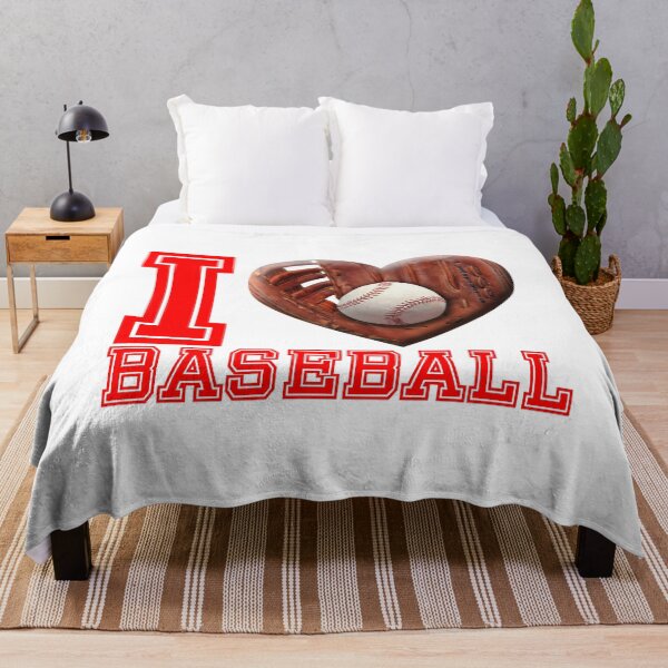 Item preview, I Love Heart Baseball Glove and Ball designed and sold by iheartsport.