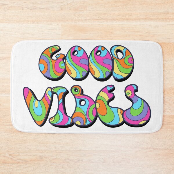 Item preview, Good Vibes 70's Retro designed and sold by NoSpecialShop.