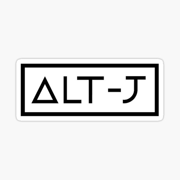 alt-j-black-on-white-sticker-for-sale-by-activespaceship-redbubble