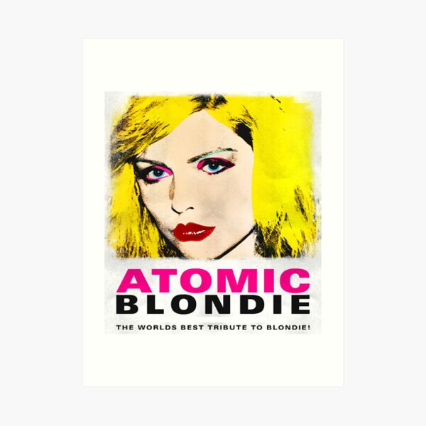 Atomic Blondie Wall Art | Redbubble