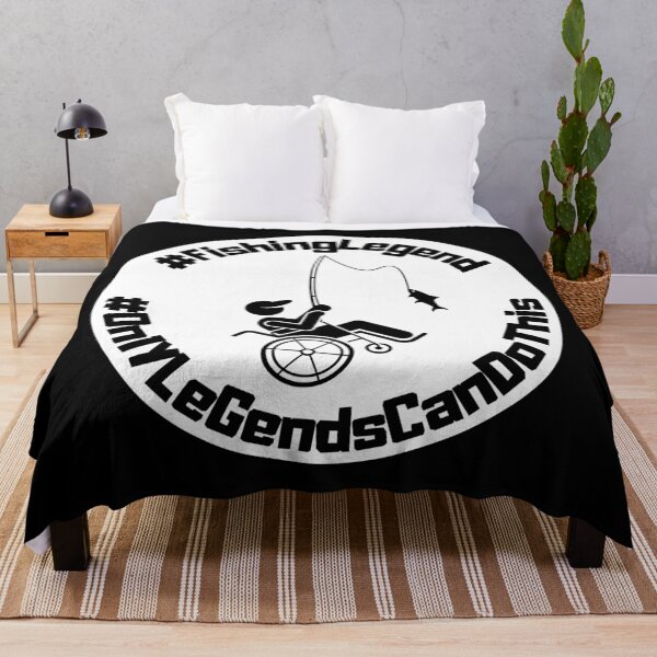 Item preview, Born To Be A Fishing Legend  designed and sold by Hashtagzzz.