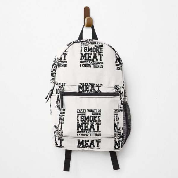 Item preview, I Smoke Meat And I Know Things funny sticker Kids,Men,Women,Girl,Boy Gift designed and sold by davinci101.