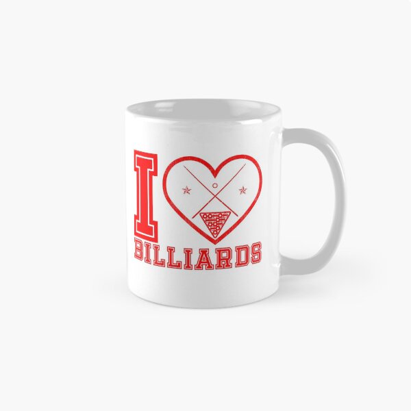 Item preview, I Love Heart Billiards Vintage Grunge designed and sold by iheartsport.