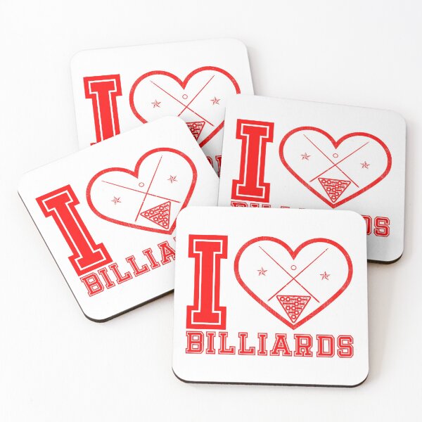Item preview, I Love Heart Billiards Vintage Grunge designed and sold by iheartsport.