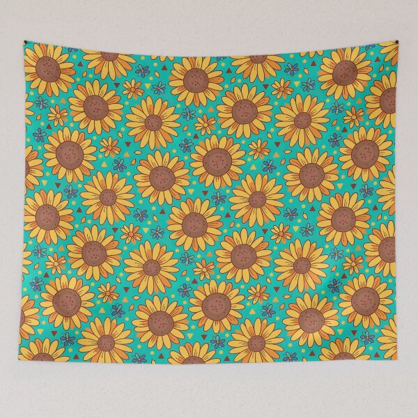 Item preview, Sunflower Pattern, Sunflower Seamless Pattern, Sunflower Pattern Design designed and sold by graphic-genie.