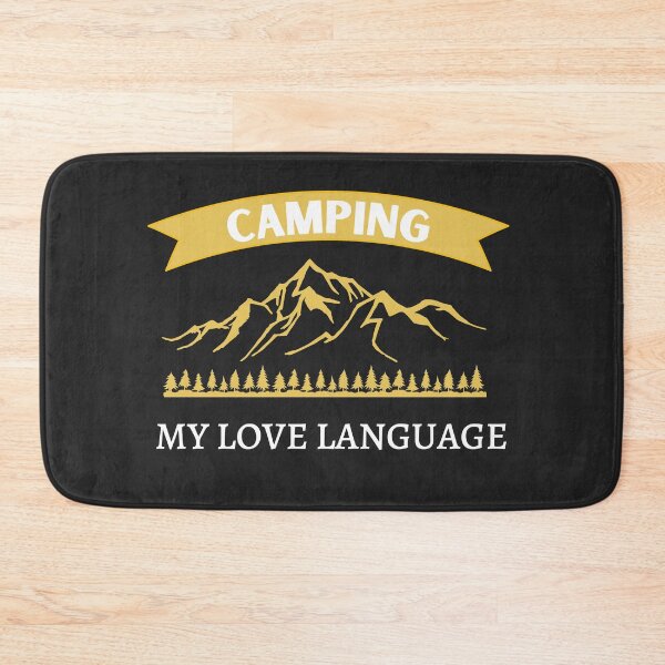 Item preview, Camping is My Love Language designed and sold by OliOuterBrands.