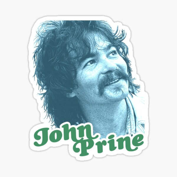 "John Prine Retro Tribute" Sticker For Sale By Imdoraguj9 | Redbubble