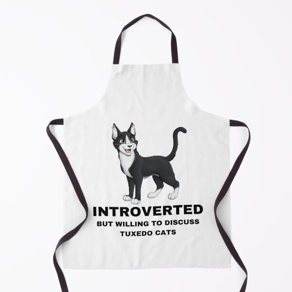 Item preview, Introverted But Willing To Discuss Tuxedo Cats designed and sold by caseysketches.