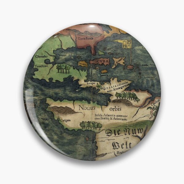 Item preview, Antique map pf India n 1550 designed and sold by ganje.