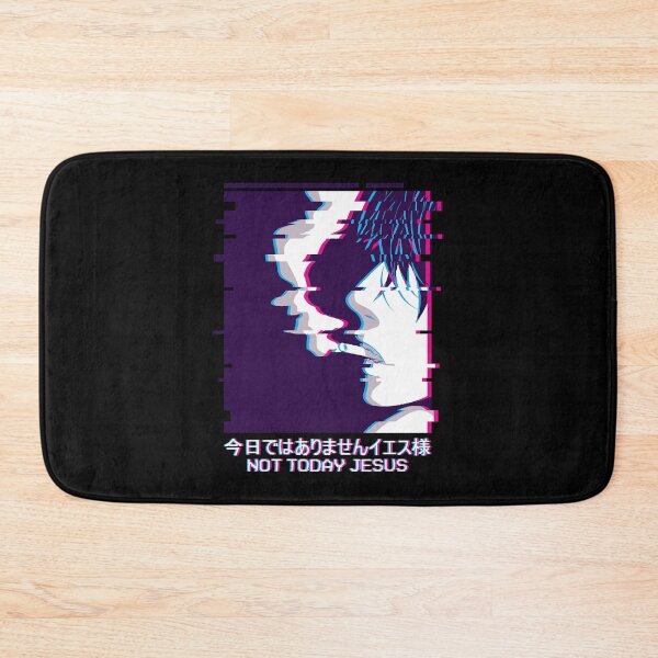 Item preview, Not Today Jesus Smoking Anime Boy Vaporwave  designed and sold by KayteOsaki93.