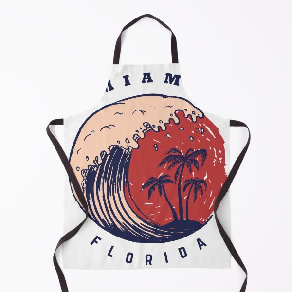 Item preview, Miami Poster Template with Lettering Palms Image designed and sold by Peekonet.