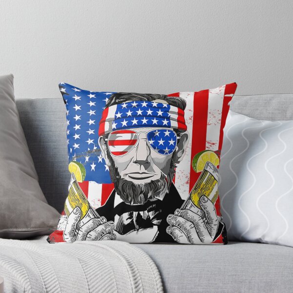 Item preview, It's Cool I've Had Both My Shots Lincoln 4th Of July funny Premium T-Shirt designed and sold by FelixRiojas.