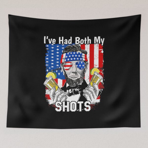 Item preview, It's Cool I've Had Both My Shots Lincoln 4th Of July funny Premium T-Shirt designed and sold by FelixRiojas.