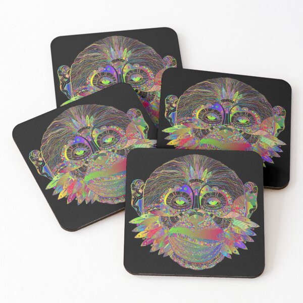 Item preview, The colorful monkey designed and sold by QuickFill.