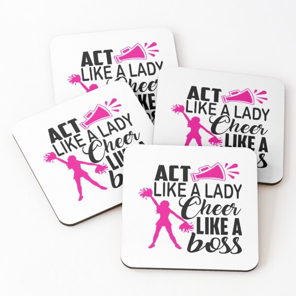 Item preview, Act Like A Lady Cheer Like A Boss designed and sold by TechnoNationSho.