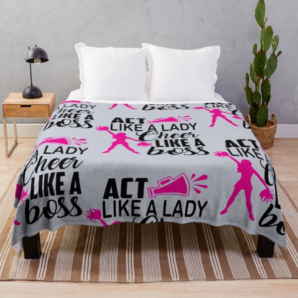 Item preview, Act Like A Lady Cheer Like A Boss designed and sold by TechnoNationSho.