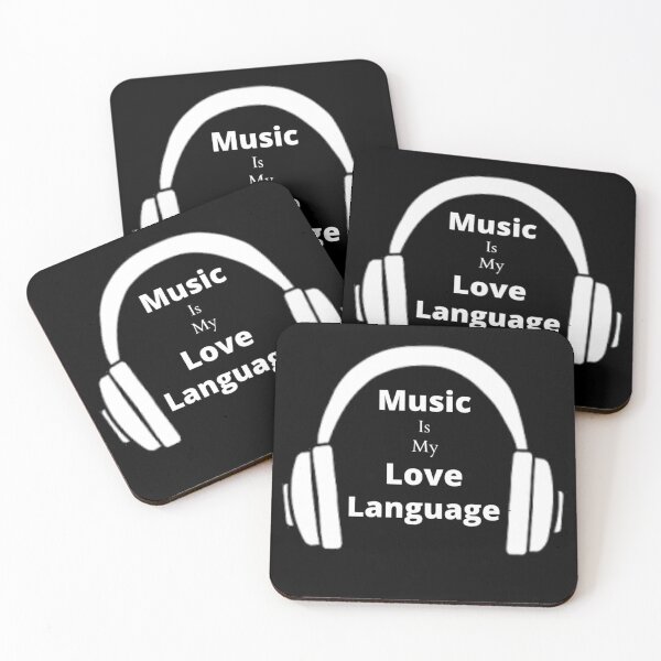Item preview, Music = love language designed and sold by UrbanBubules.
