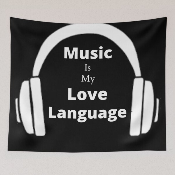 Item preview, Music = love language designed and sold by UrbanBubules.